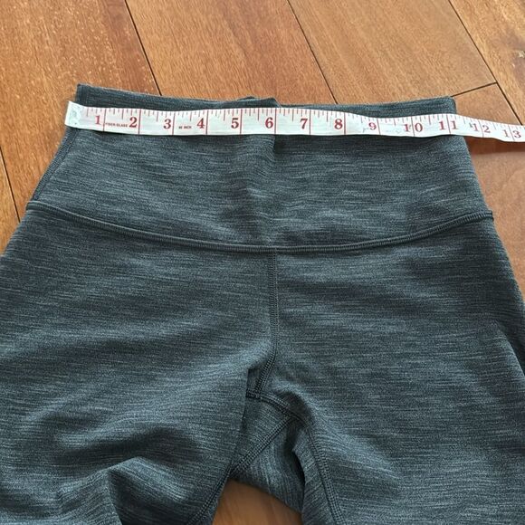 Lululemon Wunder under high rise tight luxtreme 28" Heather Black Leggings 4 - Picture 9 of 11